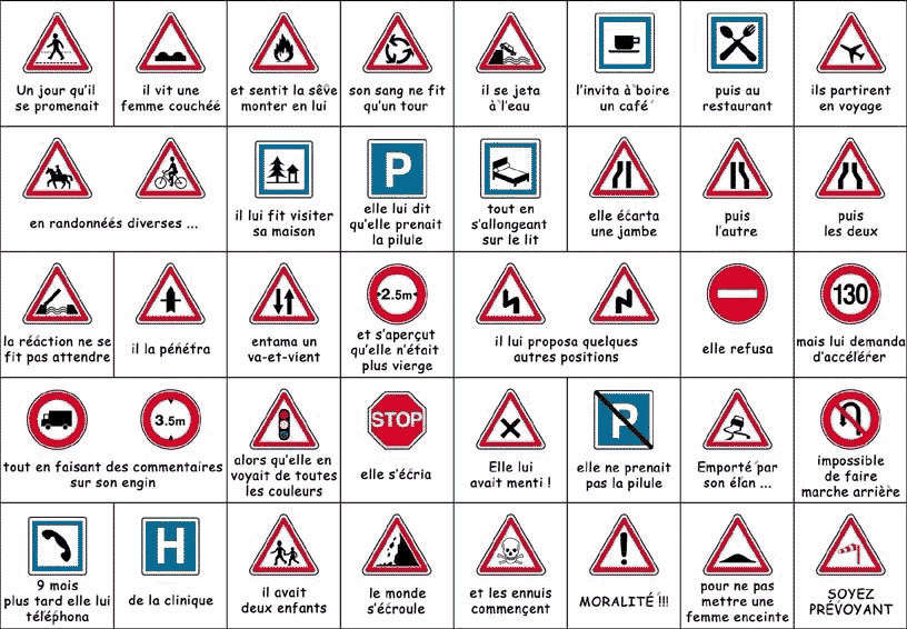 le code de la route il é super